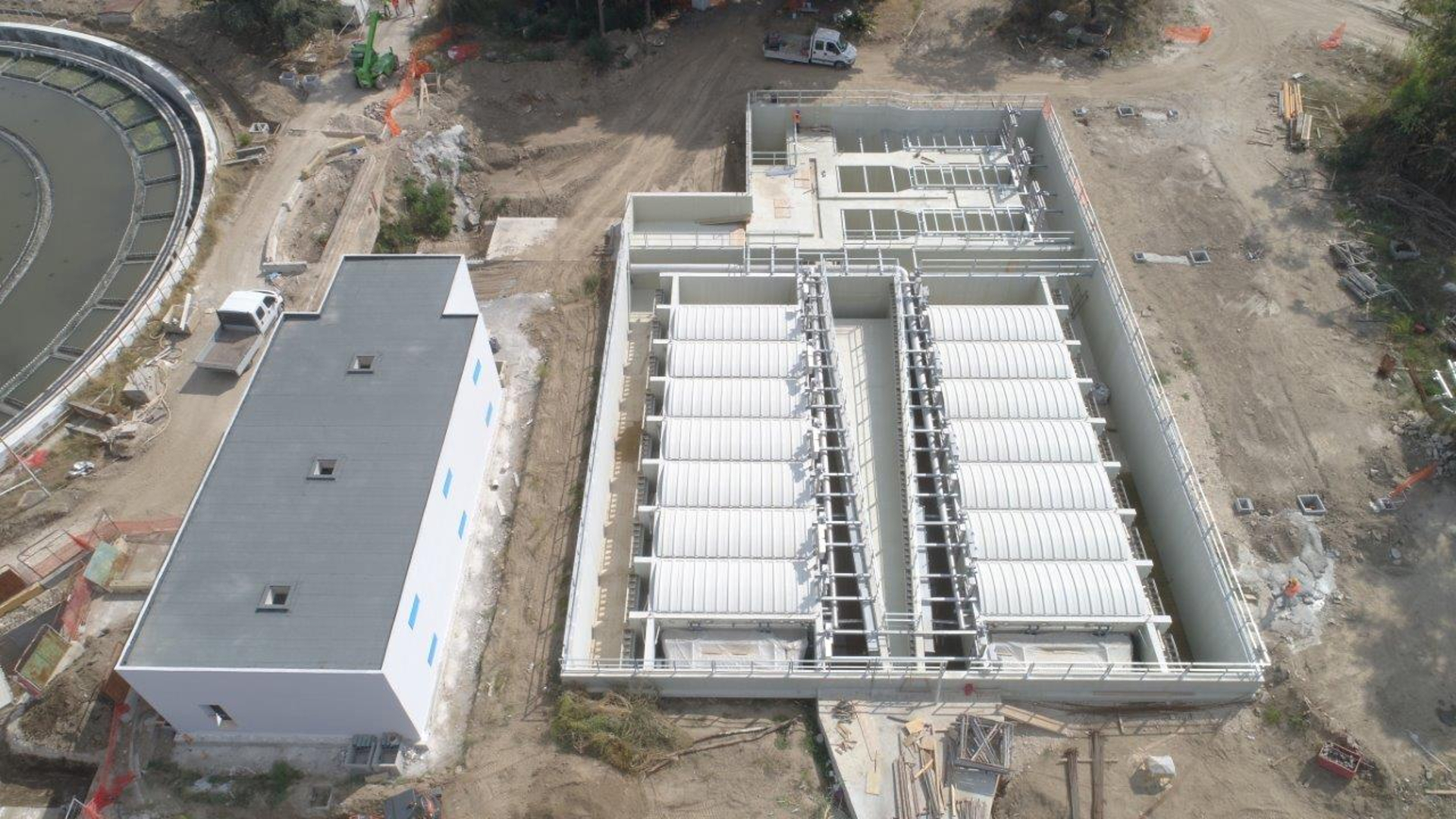 Filtri a tela per Depuratore Acque - Progetto di MITA Water Technologies